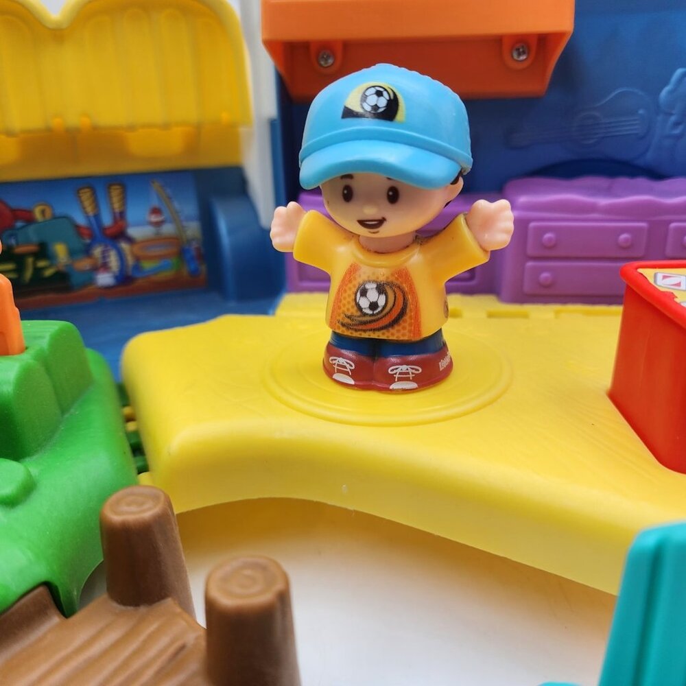 Fisher Price Little People Camper Camping Van RV Set w Songs & Sounds 7 PC WORKS - Picture 12 of 16